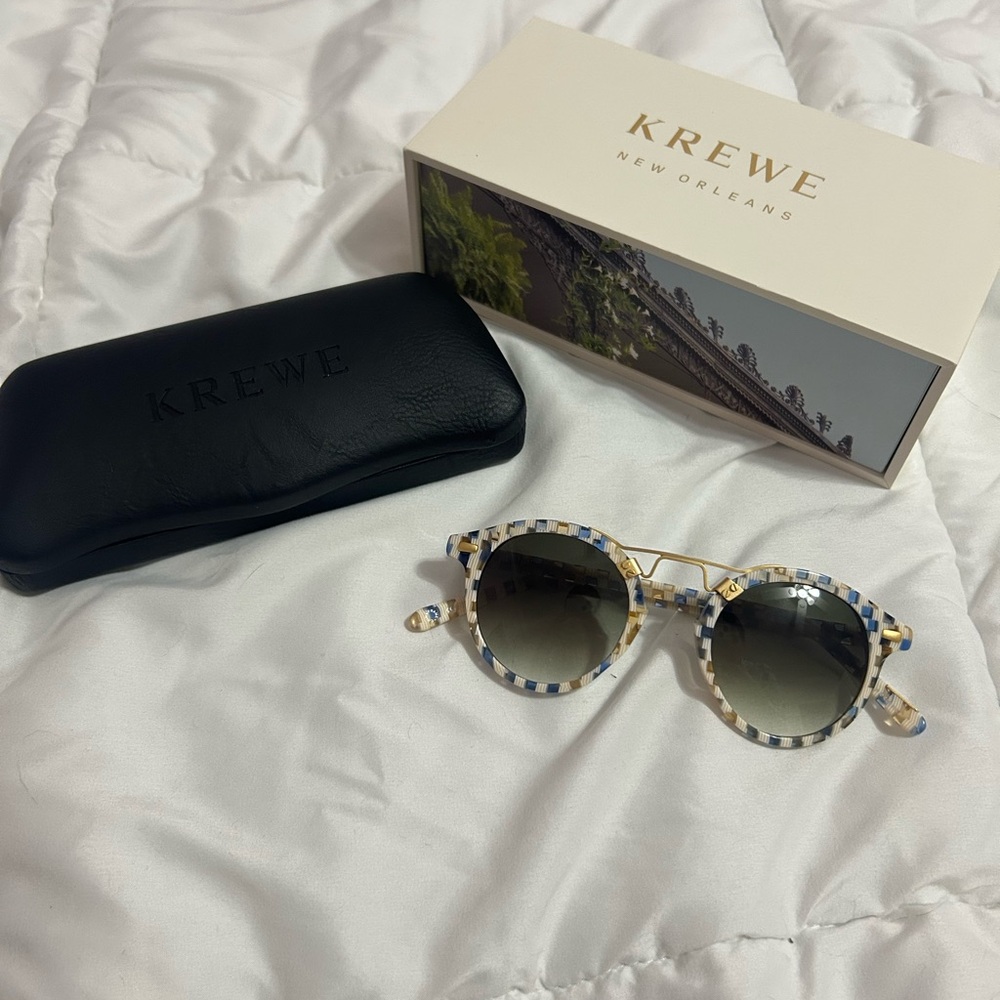 NEW! KREWE Sunglasses with Case